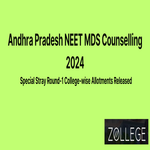 Andhra Pradesh NEET MDS Counselling 2024 Released Special Stray Round 1 College wise Allotments List